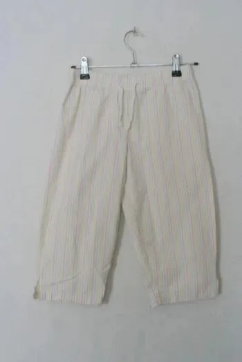 Bas de pyjama court léger rayé In Extenso 10 ans