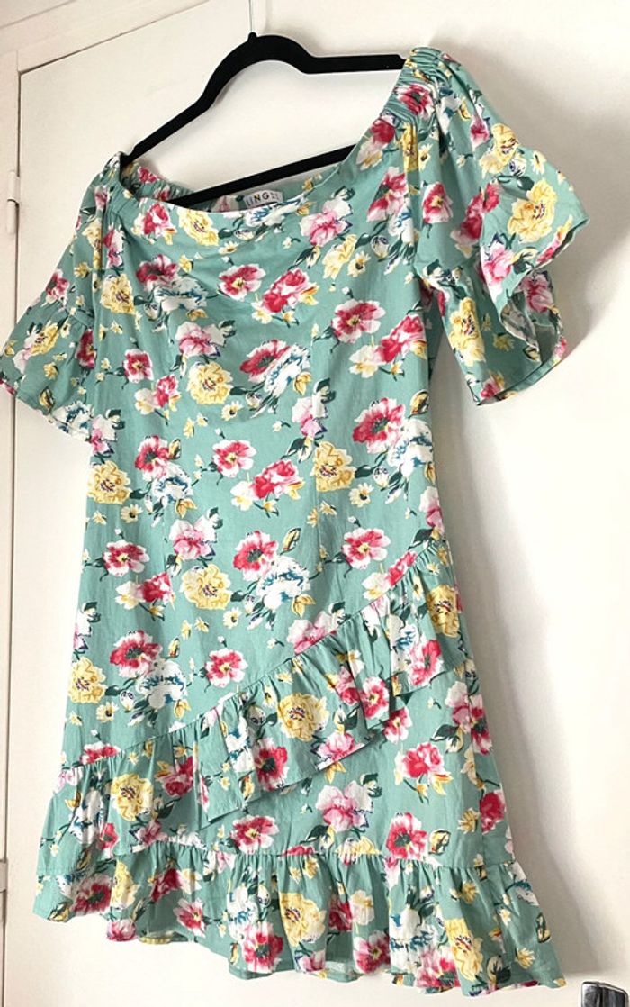 Robe D’Été À Fleurs Taille M-L - photo numéro 9
