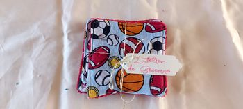 Lot de 5 lingettes lavables