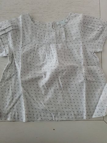 Blouse manche courte obaibi 5 ans