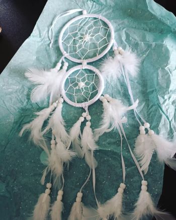 Capteur de rêves blanc