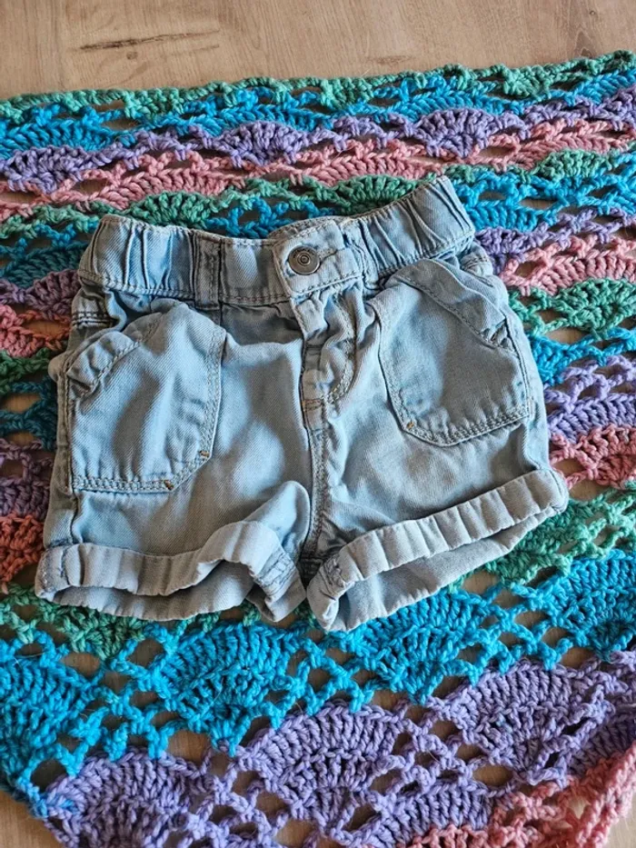 Short en jean 18 mois tape a l'œil, Aloha