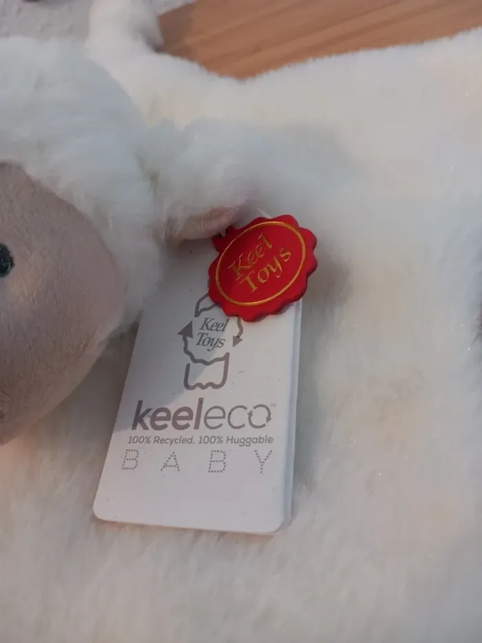 Peluche Doudou mouton keel toys neuf - photo numéro 4