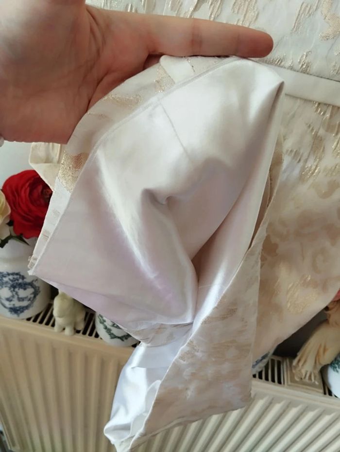 💎Robe Crème & Dorée Motifs Léopard Weise T34/36💕 - photo numéro 14