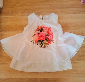 Débardeur tunique bébé fille 9 mois NEUF
