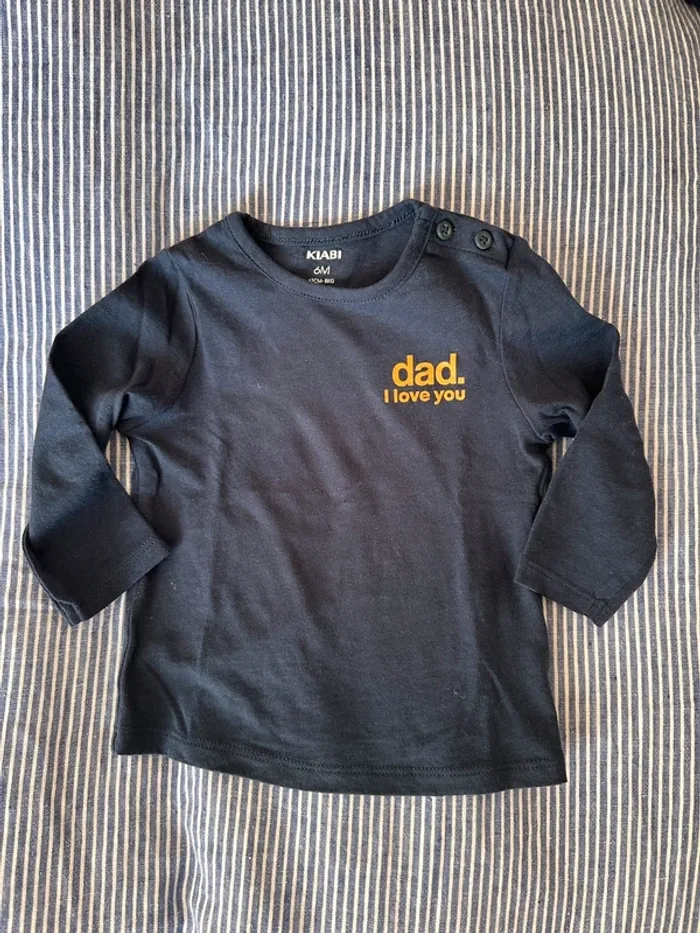 T-shirt manches longues Kiabi