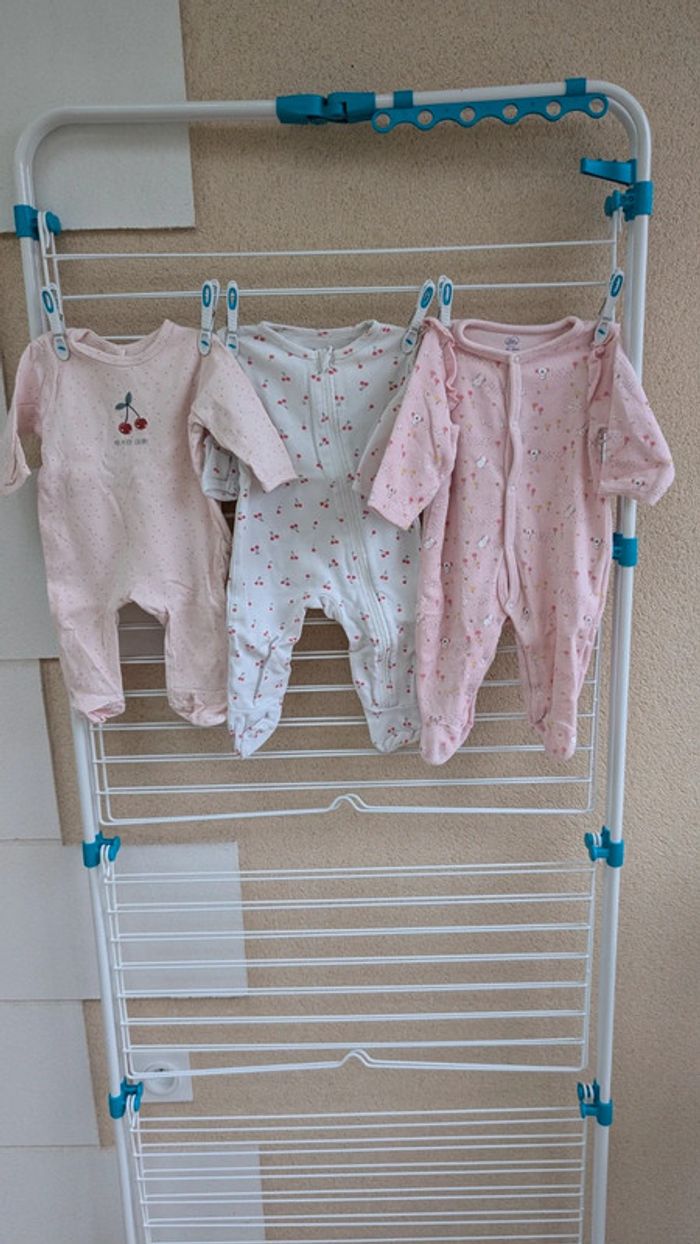 Lot de 3 pyjamas fille