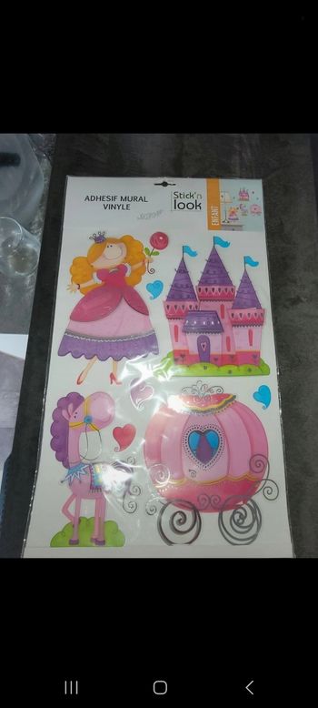 Stickers muraux Princesse Stick'n look