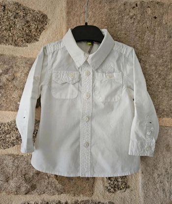 Chemise garçon 12 mois