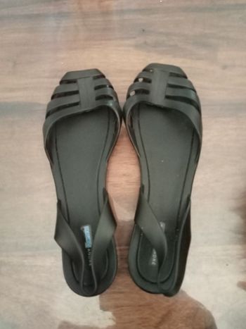 Ballerines plastique noires