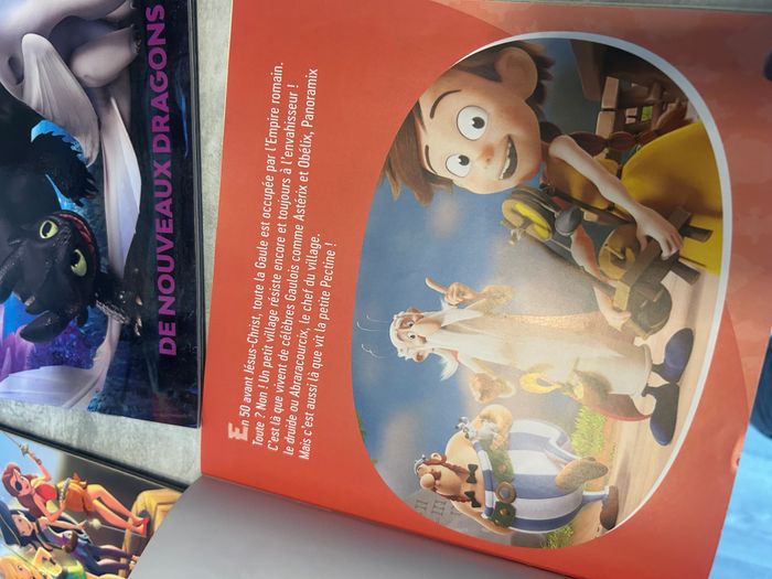 lot 4 livres Astérix Abominable Dragons 3 et Clochette fée pirate - photo numéro 3