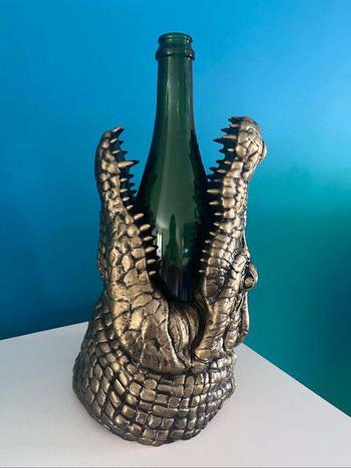 Porte Bouteille Crocodile - photo numéro 2