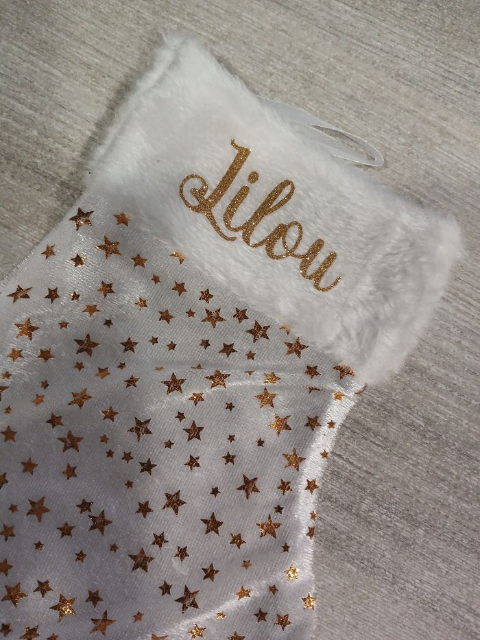 Chaussette de Noël à personnalisée - photo numéro 3