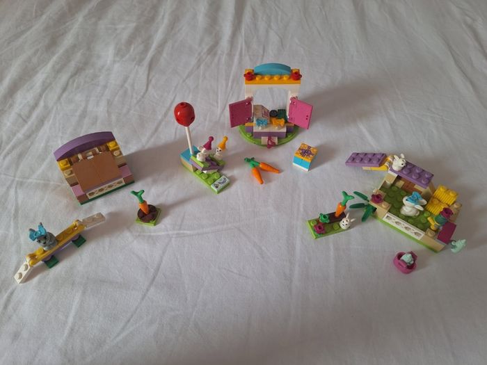 Lot 3 Lego friends univers lapins