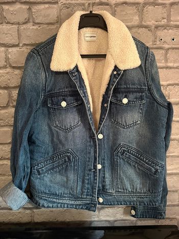 Veste en jean doublee polaire