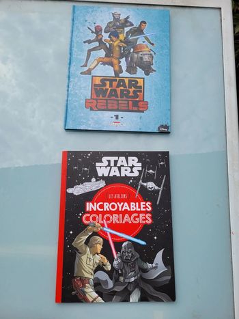 BD Star Wars Rebels, Première Édition et Incroyables coloriages Star Wars