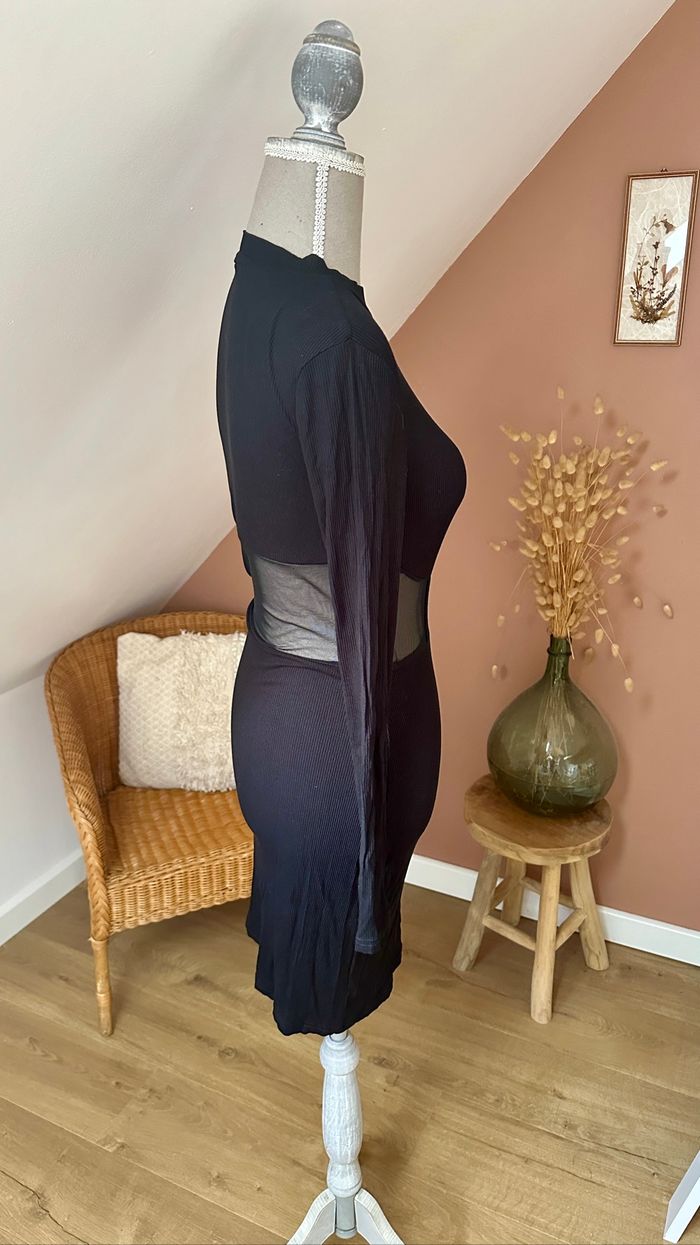 💜 Robe longue noir et transparentes Shein taille 36 💜 - photo numéro 4