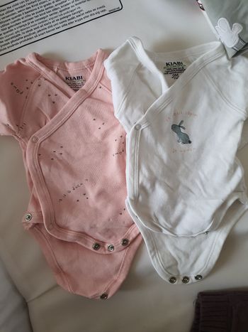 Lot 2 bodys naissance