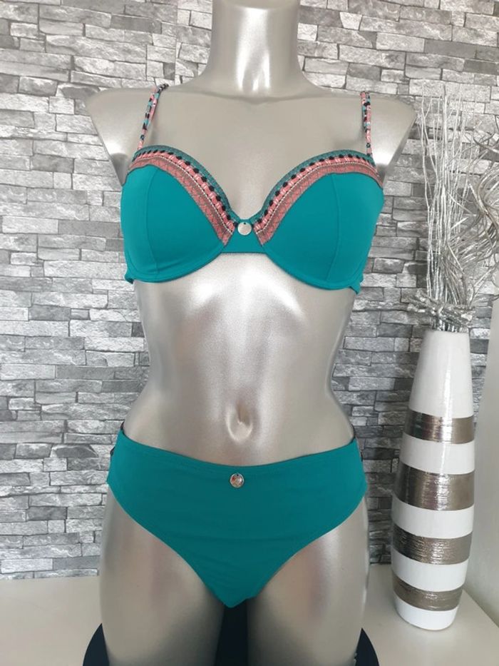 Maillot de bain Turquoise T44/90B