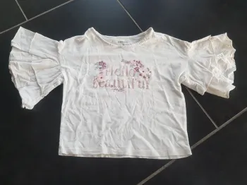 Tee shirt manches bouffantes Orchestra