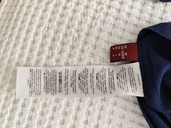 Robe Comptoir des cotonniers taille 40 bleu marine automne hiver - photo numéro 10