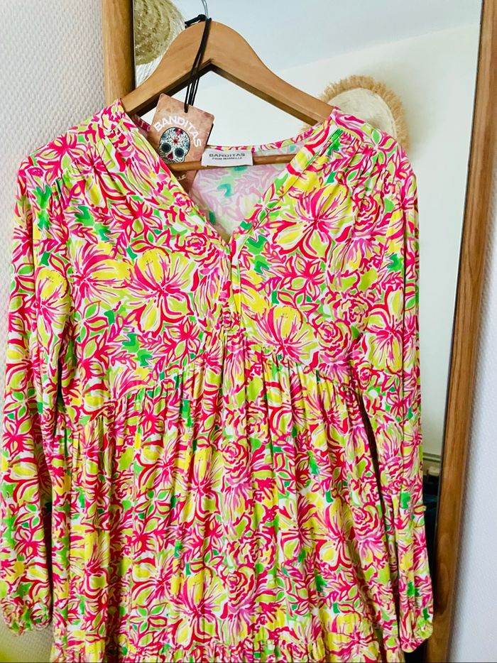 Robe Banditas fleurie 42/44🌺 - photo numéro 6