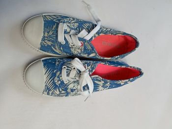 Basket toile taille 36