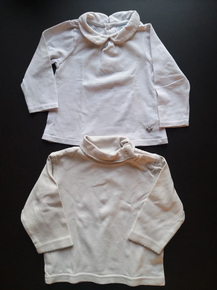 Lot de 2 sous pulls en 6 mois