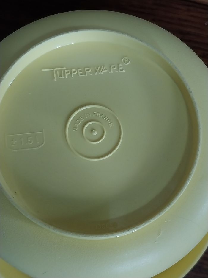 Grand bol batteur mélangeur vintage Tupperware - photo numéro 10