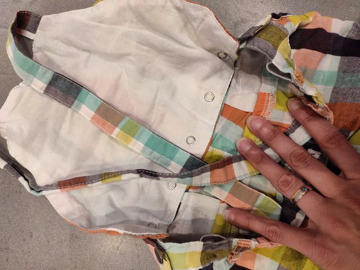 Salopette short fille 24 mois Vertbaudet - photo numéro 3