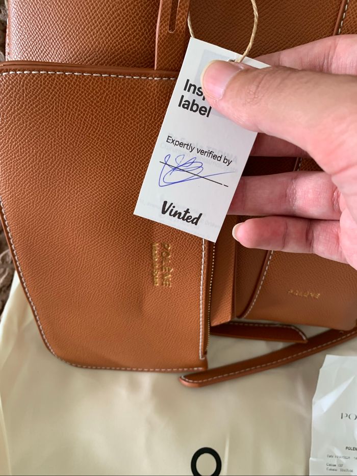 Sac Polène Cyme mini camel - photo numéro 5
