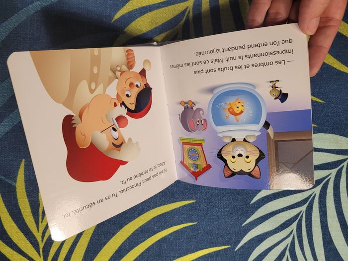 Livre Pinocchio a peur du noir Disney mes premières histoires - photo numéro 9