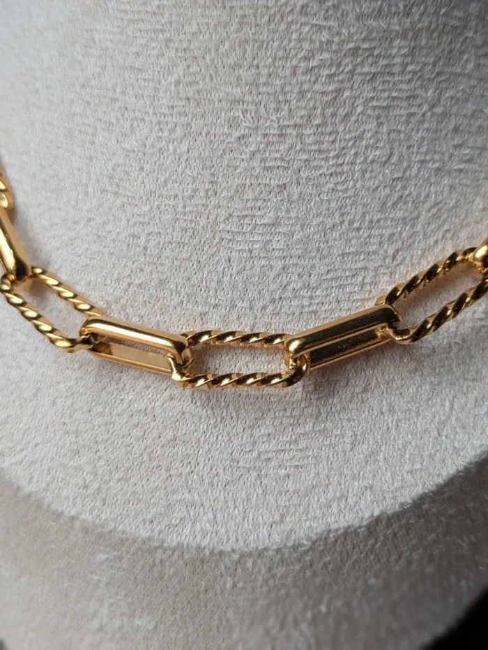 Collier acier inoxydable tendance - photo numéro 3
