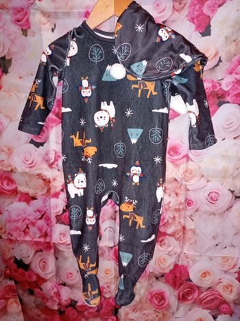 Pyjama noël avec bonnet 9 mois