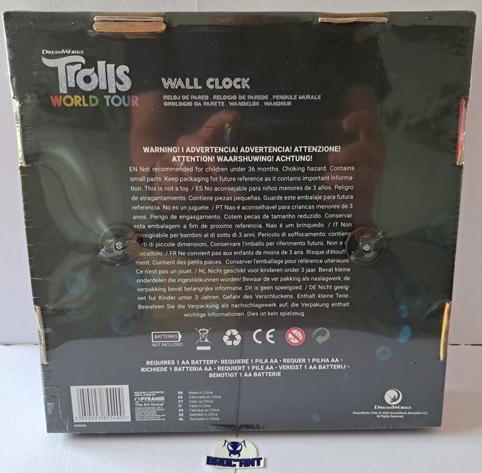 Horloge Trolls World Tour princesse Poppy - neuve scellée jamais ouverte - photo numéro 4