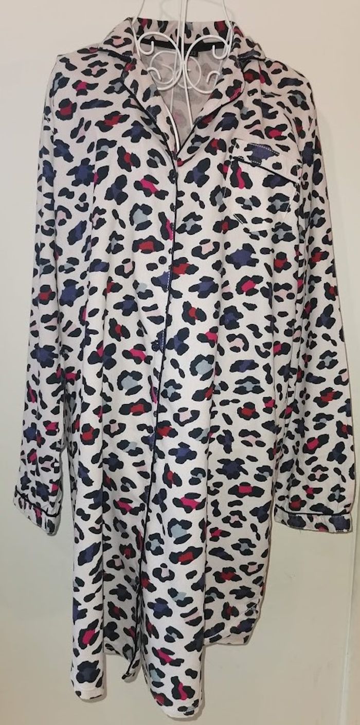 Dodo Stylé Assuré ! Pyjama Chemise Léopard Multicolore - Super Confort ! - photo numéro 2