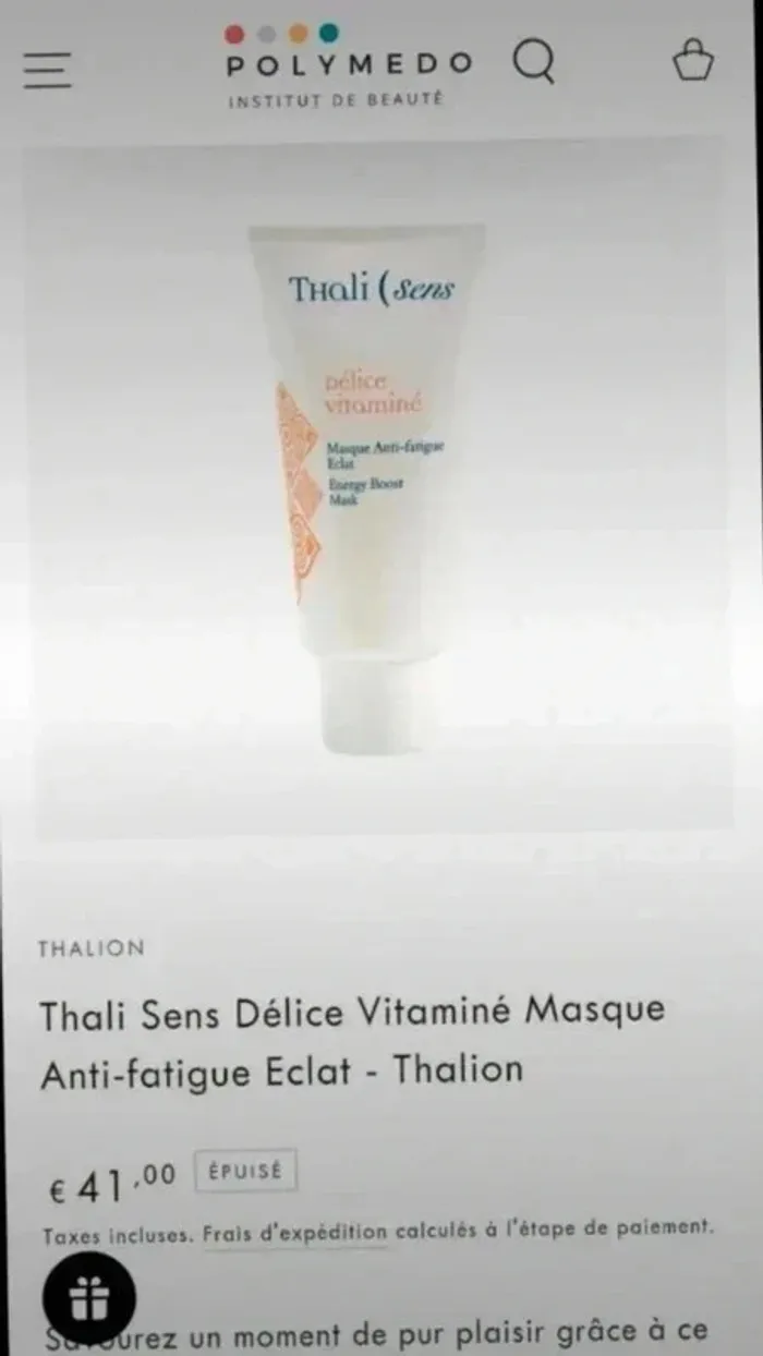 Masque neuf anti-fatigue éclat - Thalisens - photo numéro 5