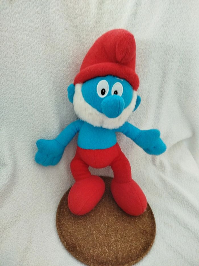 Peluche Grand Schtroumpf - photo numéro 3