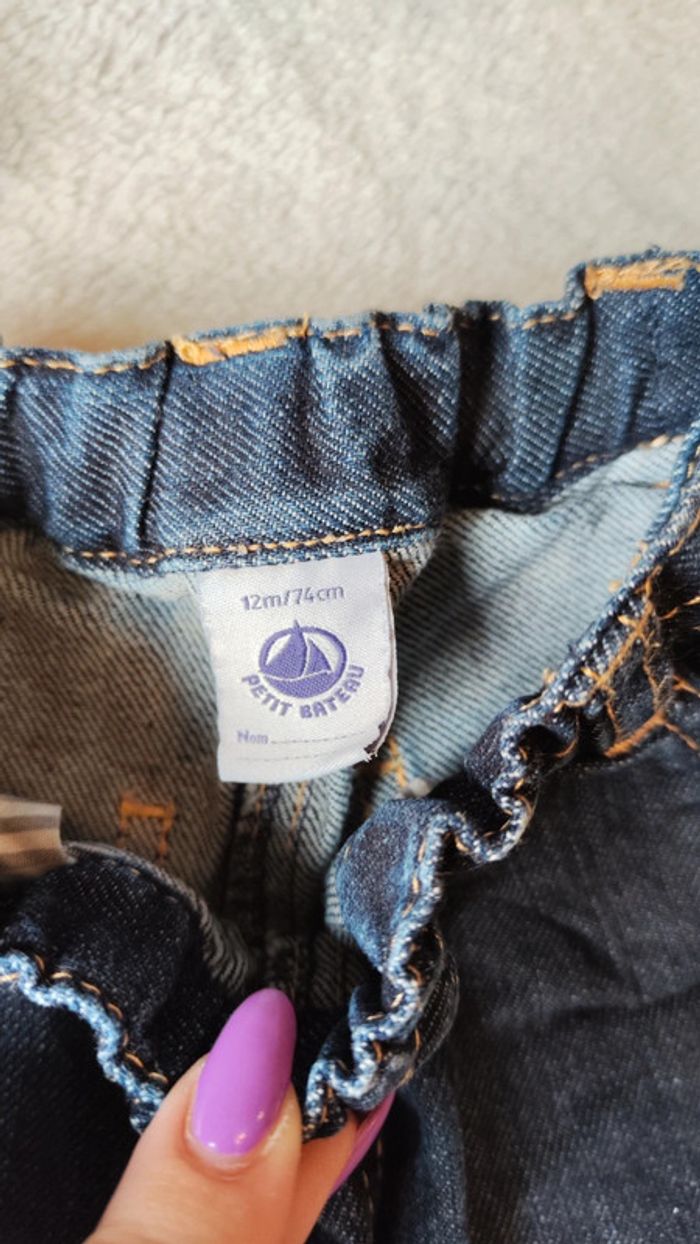 Pantalon jean 12 mois - photo numéro 2