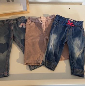 Lot de 3 pantalons
