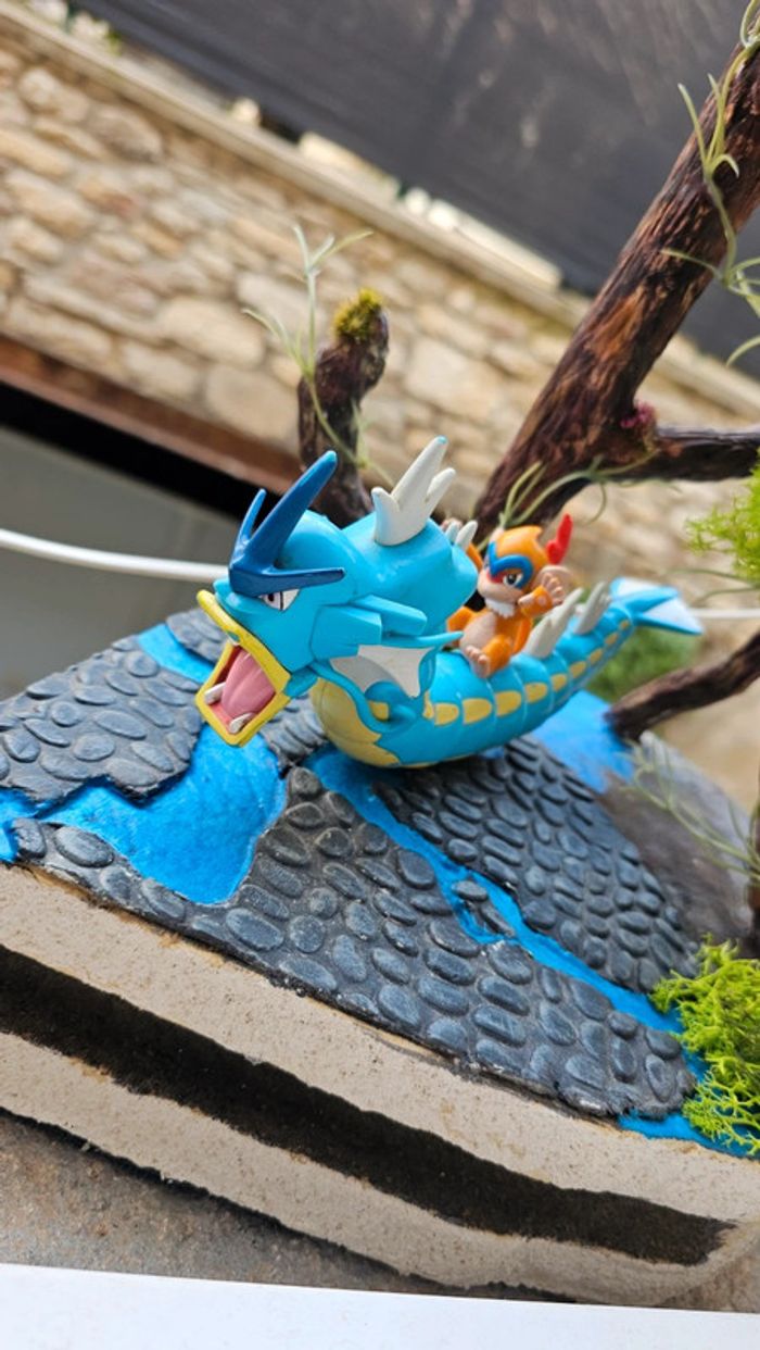 Super figurine Pokemon Nintendo Leviator et son chimpenfeu - photo numéro 4