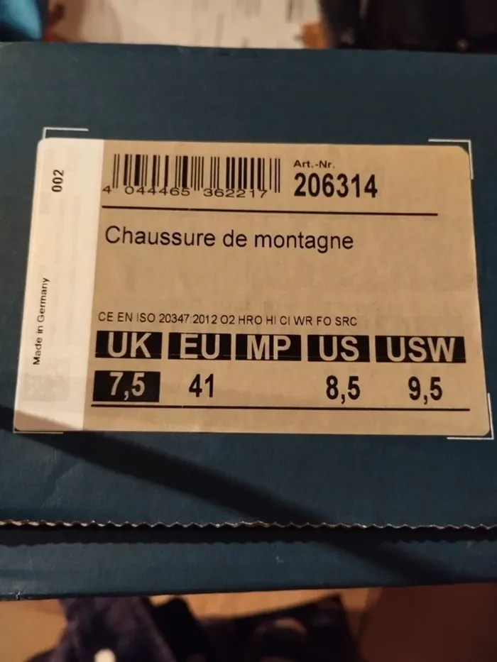 Chaussures de montagne HAIX - photo numéro 2