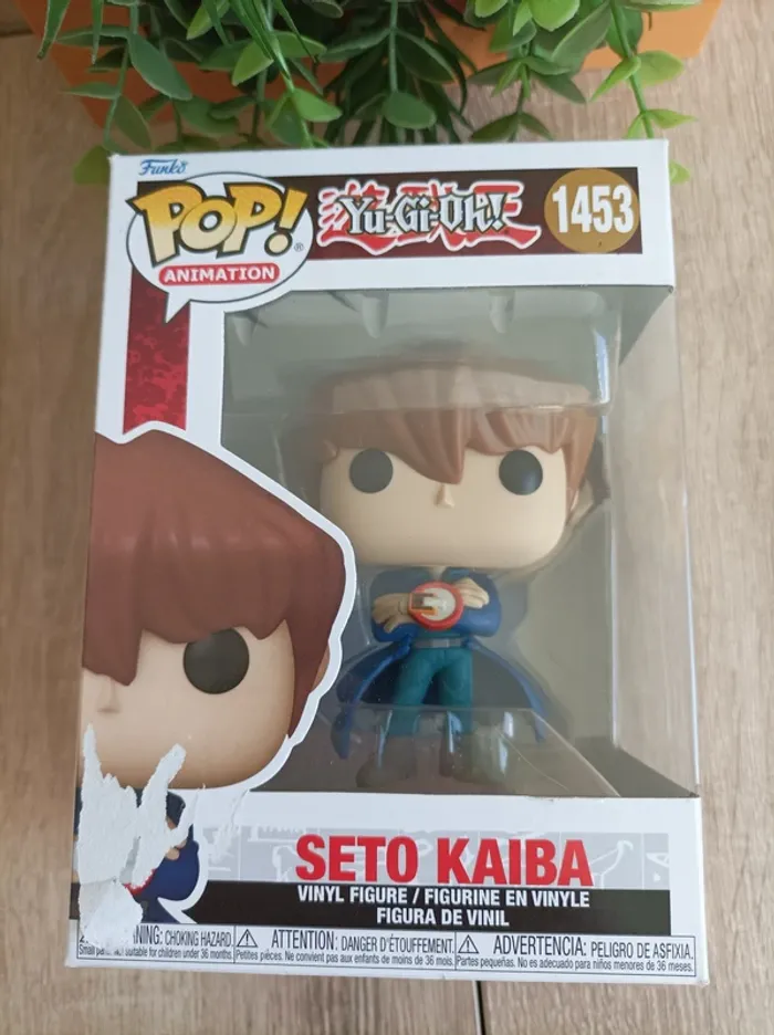 Figurine Seto Kaiba Funko Pop Animation Yu-Gi-Oh