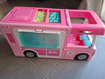 Camping car de reve 3 en 1 barbie