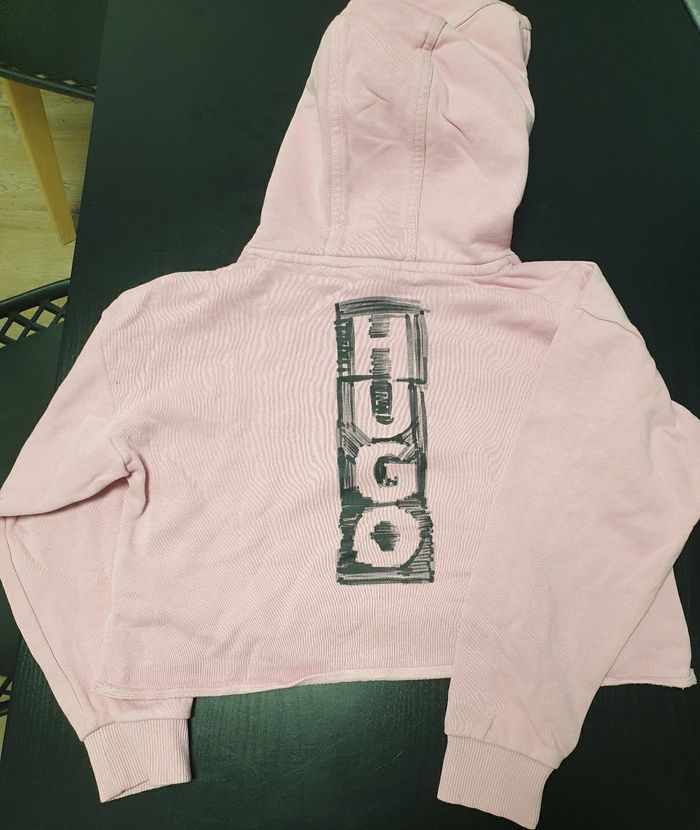Sweat à capuche fille Hugo - photo numéro 2