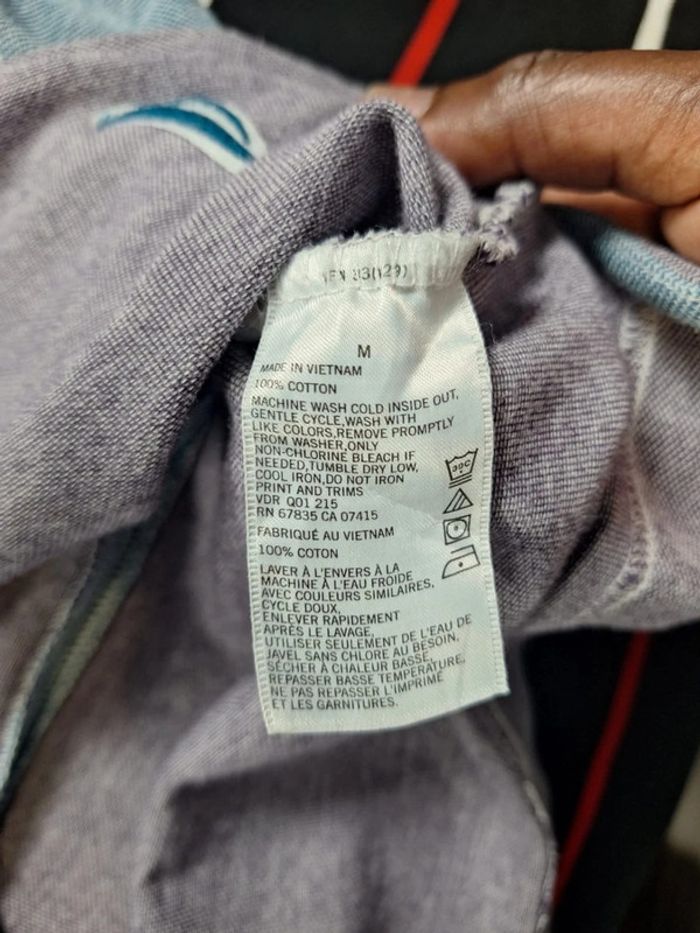 Polo manche courte nautica multicolore - taille M - homme brodé (461) - photo numéro 9