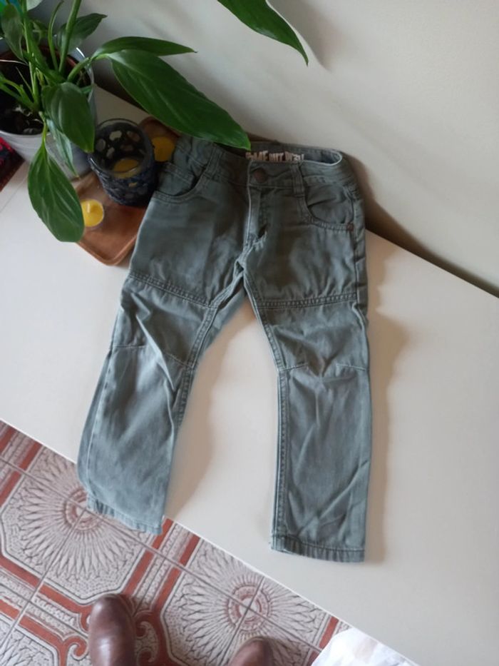 Pantalon garçon kaki 92 - photo numéro 2