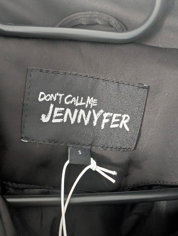 Veste oversize noire Don’t Call Me Jennyfer – Neuve étiquette - taille S - photo numéro 2