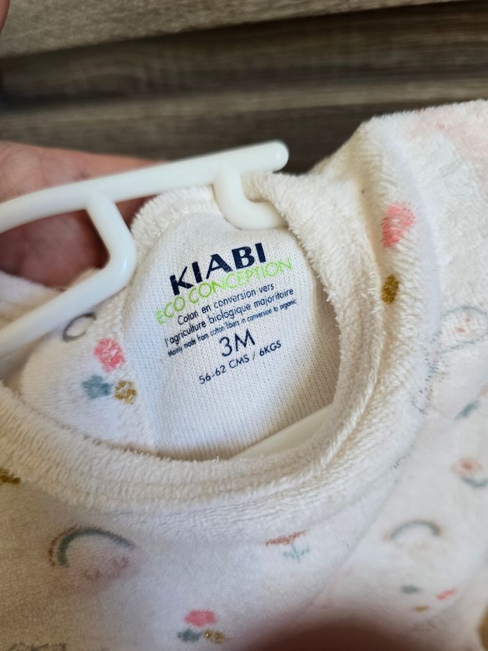 Vêtement Bébé Fille - Pyjama Licorne/ Dino - Kiabi - 3 mois / 56-62cm - photo numéro 5