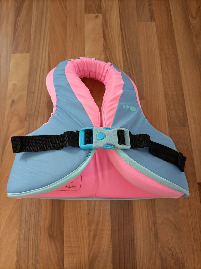 Gilet de flottaison nabaiji rose et bleu 15-25 kg - photo numéro 2
